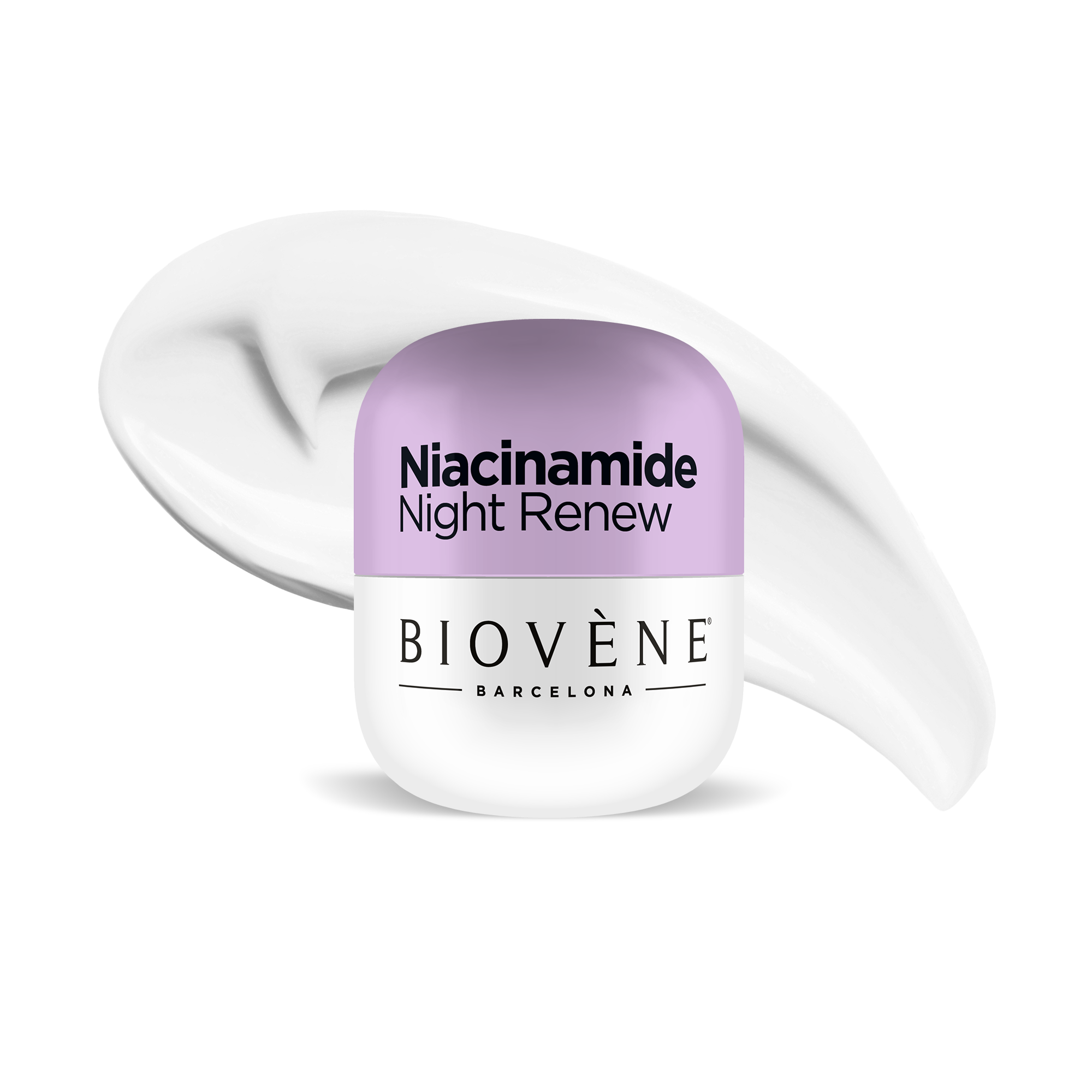 NIACINAMIDE NIGHT RENEW Revitalizing Night Cream with Anti-Aging Peptides, Niacinamide &amp; Organic Blueberry