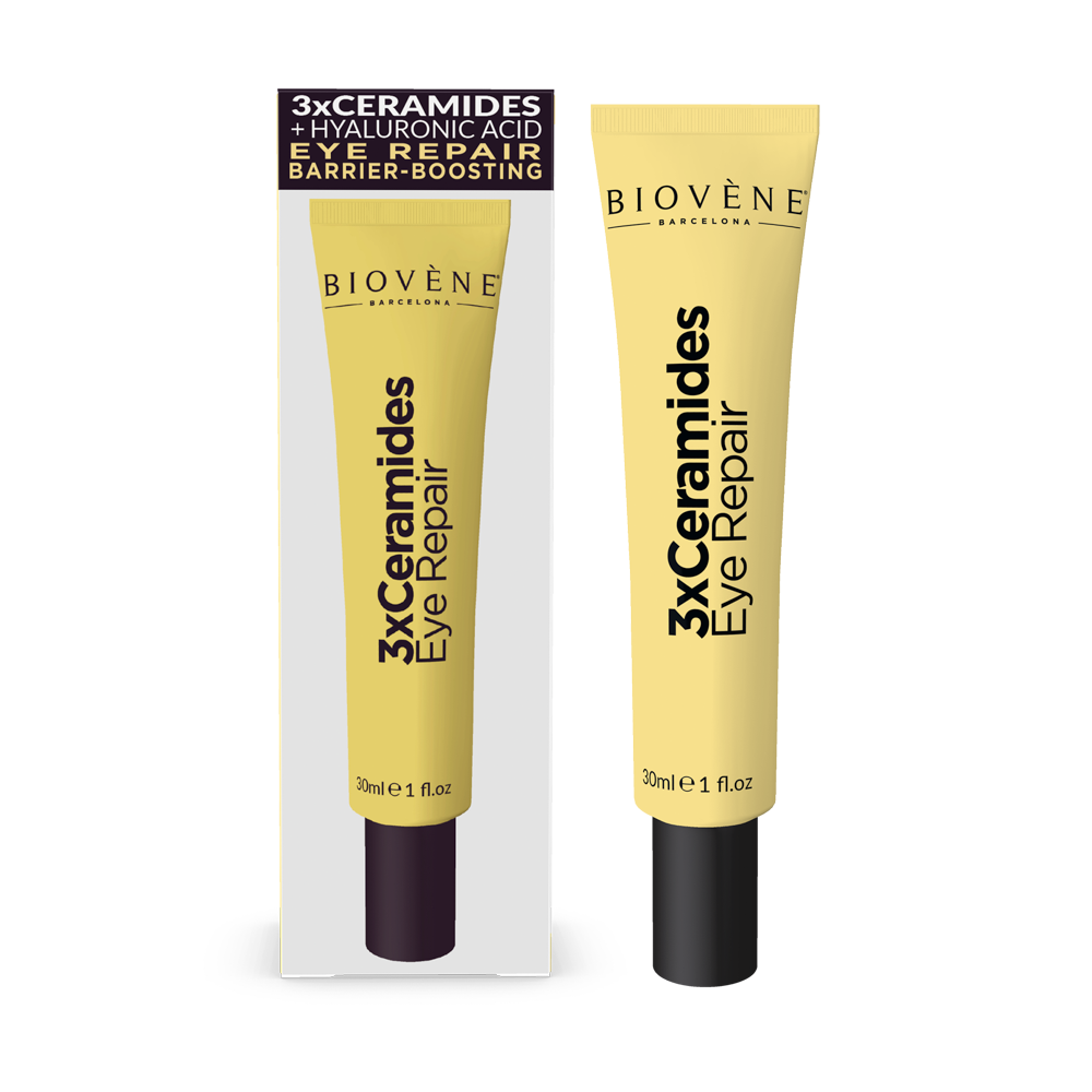 3X CERAMIDES EYE REPAIR Barrier-Boosting Eye Cream with Extra-Hydrating HA, Ceramides, CICA &amp; Organic Banana